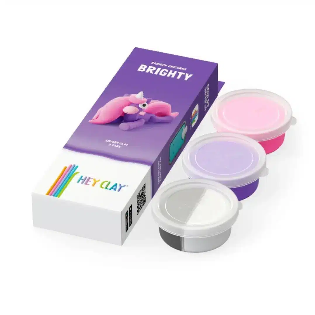 HeyClay - Rainbow Unicorn - Brighty - 3 cans