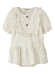 Hosa SS Loose Body Dress – Coconut Milk