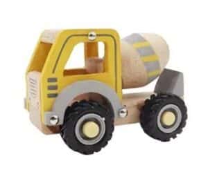 Houten betonwagen