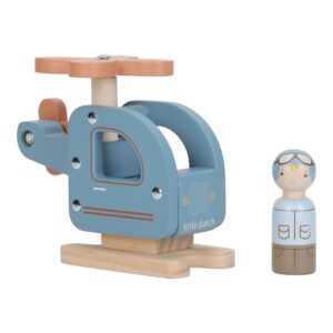 Houten helikopter