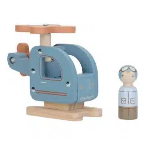 Houten helikopter