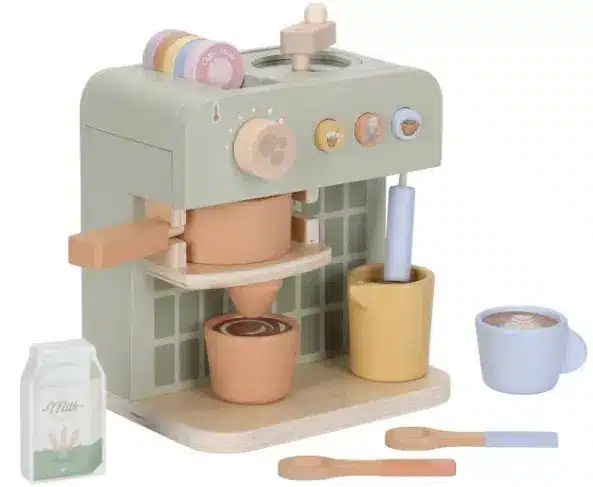 Houten koffiezetapparaat