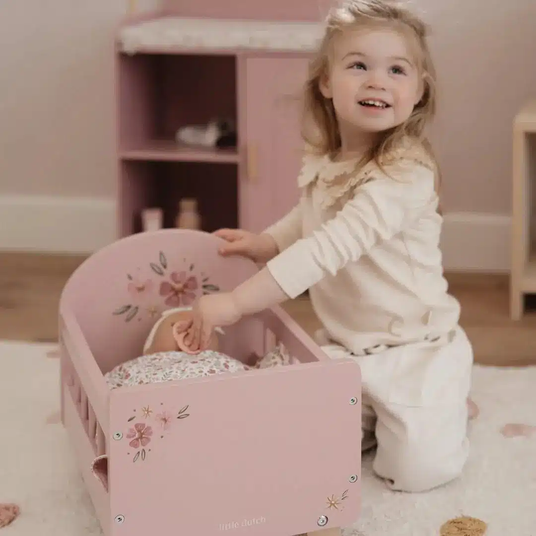 Houten Poppenbed