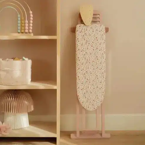 Houten Strijkplank met Strijkijzer