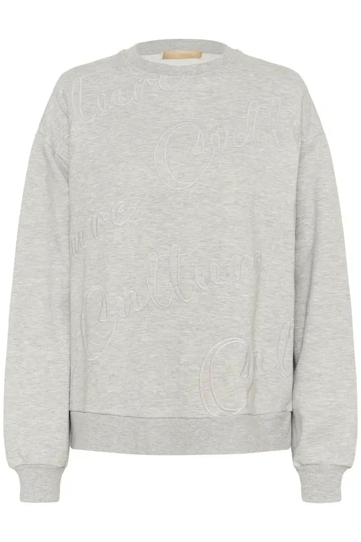 Huxi Charlie Sweatshirt – Light Grey Melange