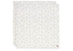 Hydrofiele Doek 115x115cm Leafy Dreams - 2 Stuks