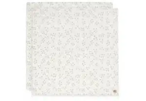 Hydrofiele Doek 115x115cm Leafy Dreams - 2 Stuks