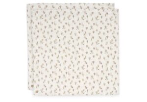 Hydrofiele Doek 115x115cm Tiny Park - 2 Stuks