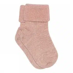 Ida glitter socks - Silver Pink 17/18