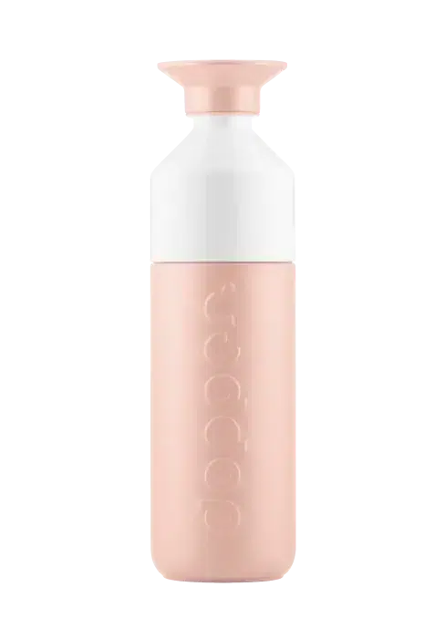 Insulated Large Pebble Peach - 580ml