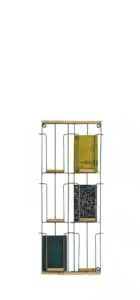 Iron card rack w/ cane - Green