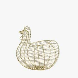 Iron hen basket