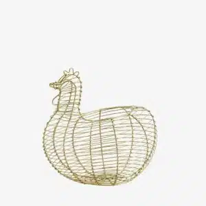 Iron hen basket