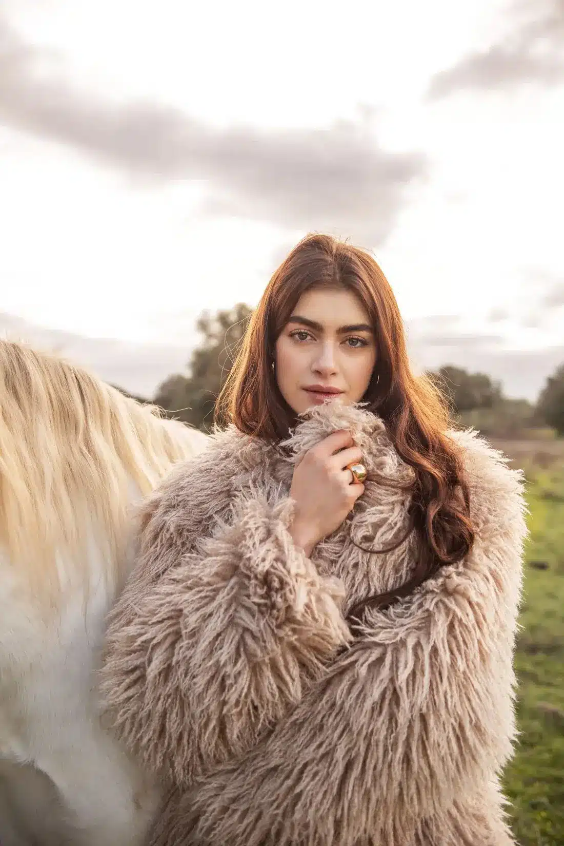 Jacket Faux fur - Alpaca S