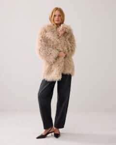 Jacket Faux fur - Alpaca S