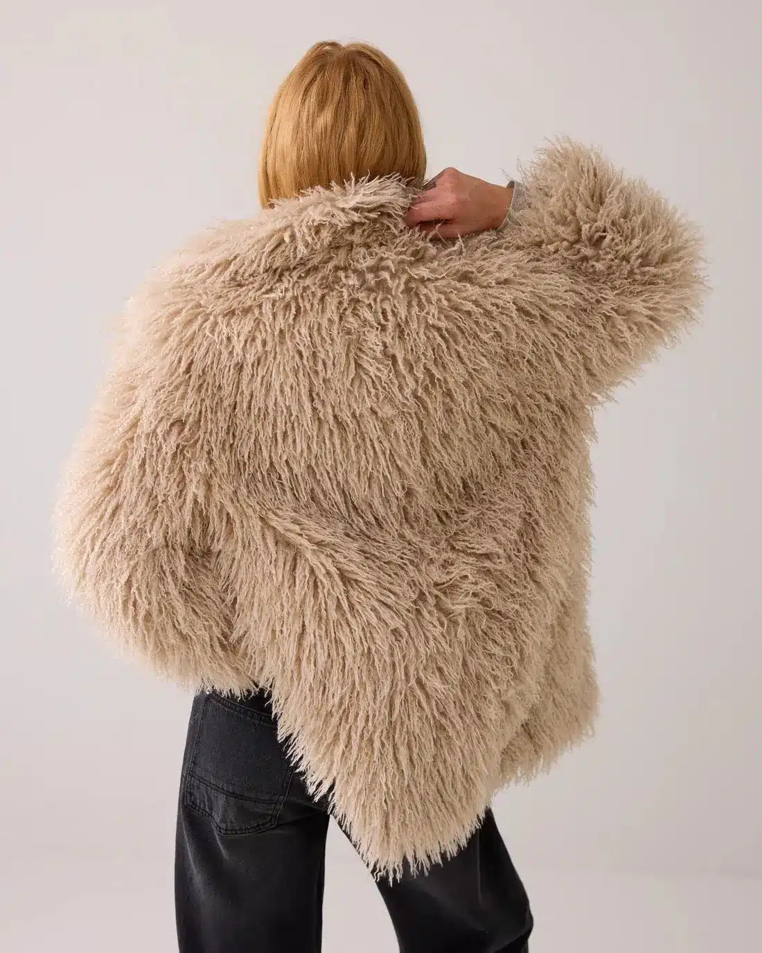 Jacket Faux fur - Alpaca S