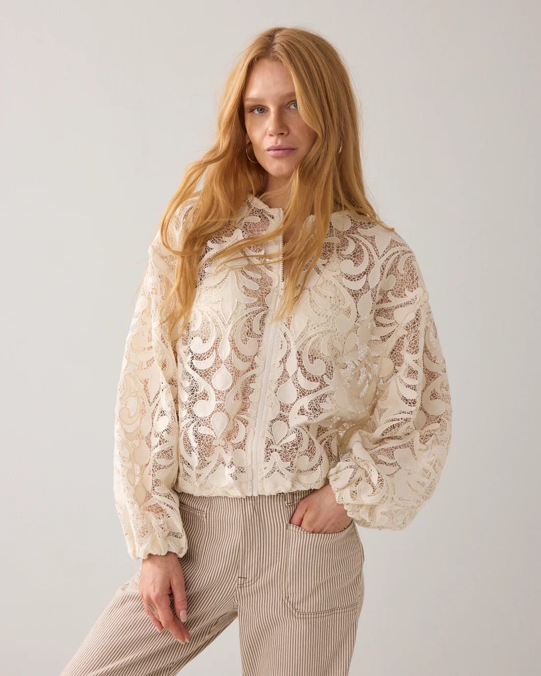 Jacket Lace - Ivory