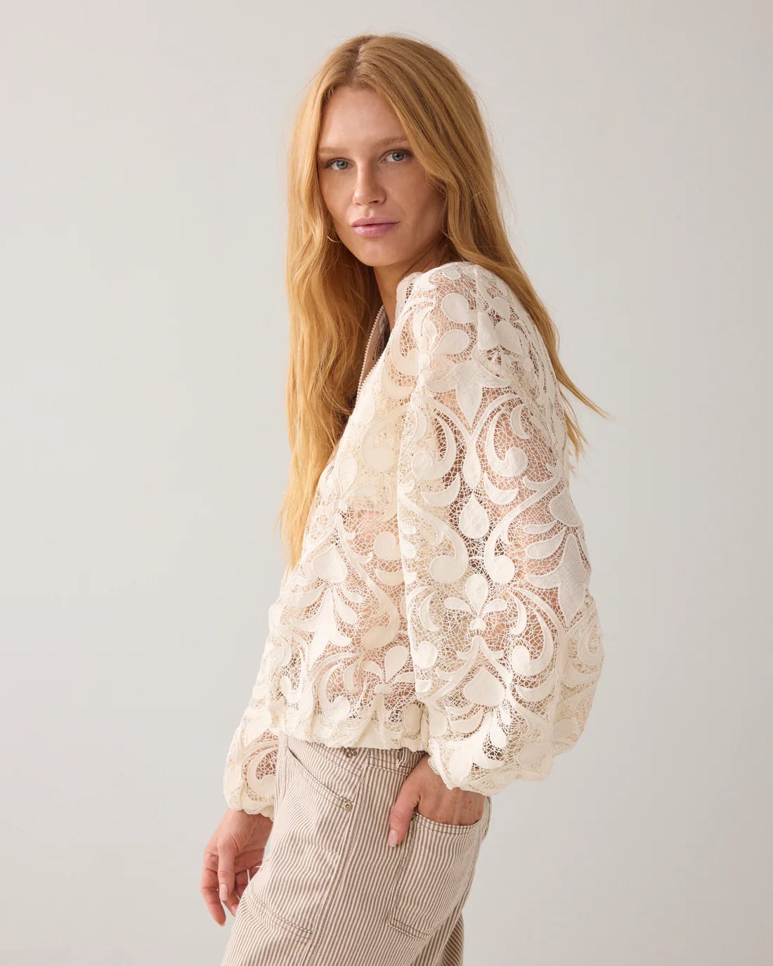 Jacket Lace - Ivory
