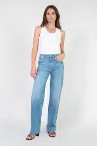 Jeans pulp regular Alba high waist blue N°4
