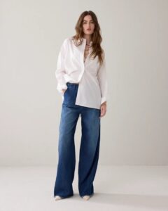 Jeans wide leg Soft flowy denim