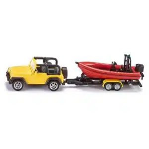 Jeep met boot