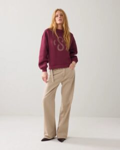 Jersey Soft sweat – Merlot