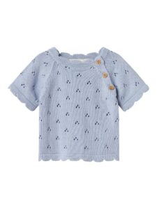 Jola SS Knit – Zen Blue