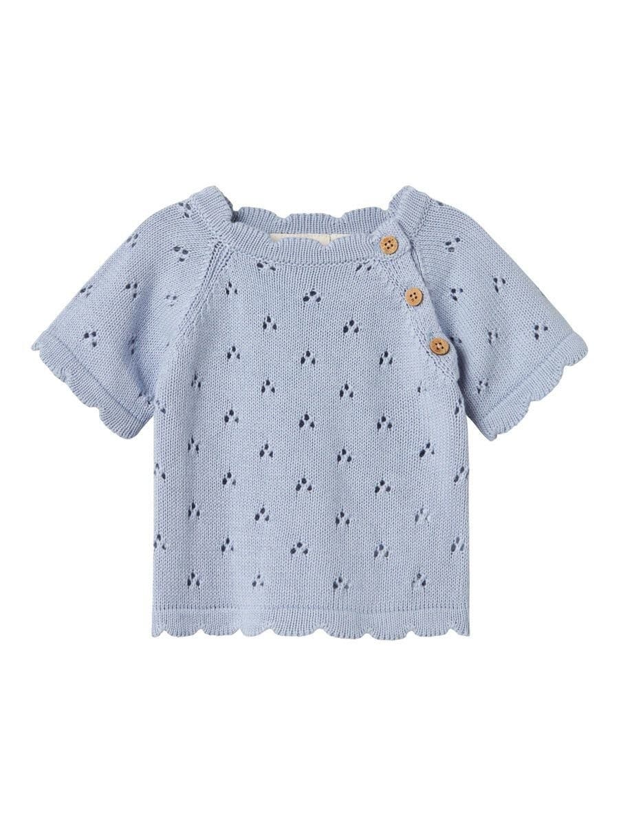 Jola SS Knit – Zen Blue