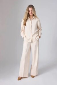 Julia pants Caravella - Ivory