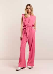 Jumpsuit cotton linen stretch - Cottoncandy