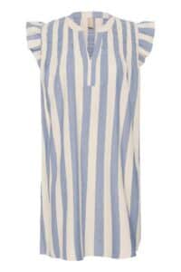 Kapina Dress - Whitecap/Blue Stripe