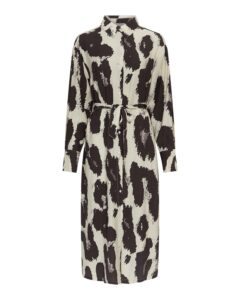 Karalie Jusia Shirt Dress AOP – Licorice Leo