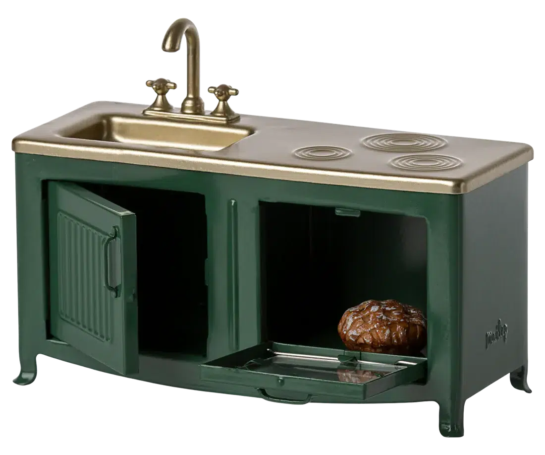 Keukentje - Donker groen