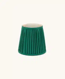 Kiara Lampshade Silk 16cm - Emerald