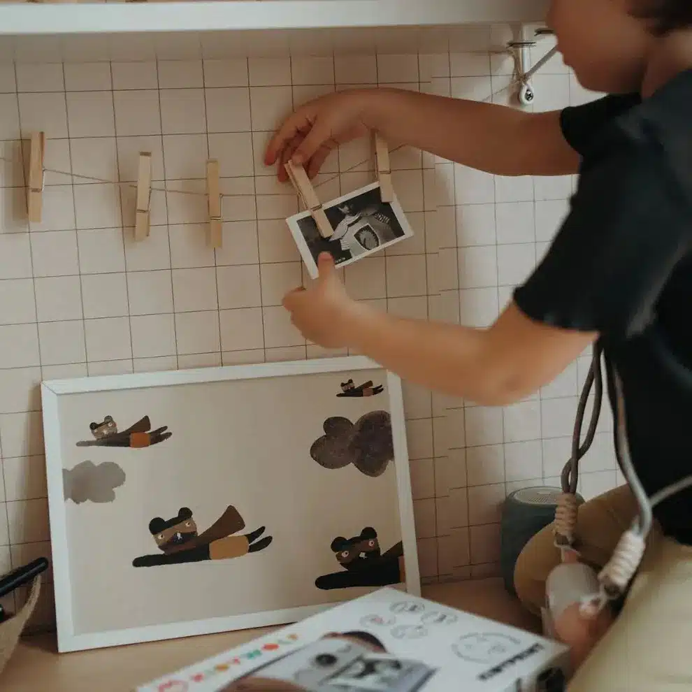 Kidyroll 1 x 5 klassieke papierrollen voor Kidyprint