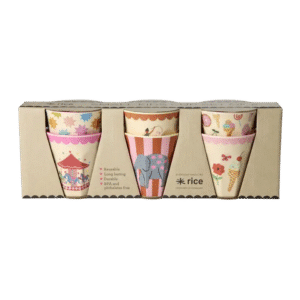 Kinderbeker Fun Fair (roze) - set van 6