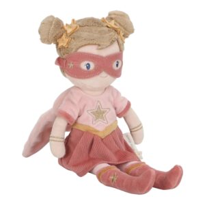 Knuffelpop super hero Rosa