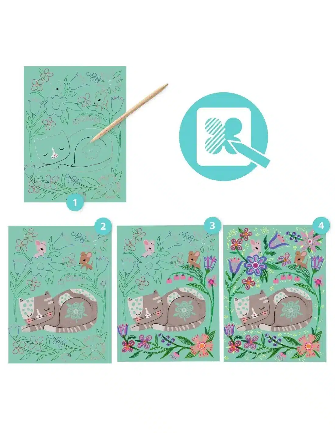 Kraskaarten Dieren