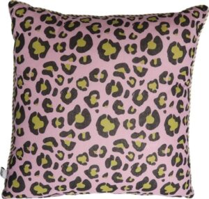 Kussen Ethnic - Leopard - Purple