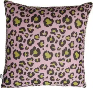 Kussen Ethnic - Leopard - Purple