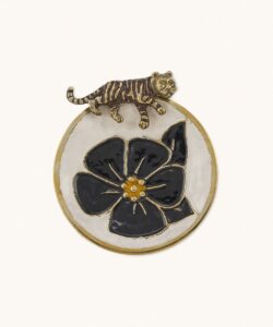 Lacy Tiger Plate