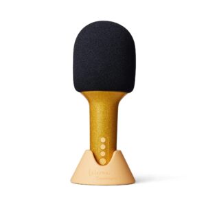 Lalarma Glitter microfoon 2 in 1 - Goud