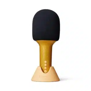 Lalarma Glitter microfoon 2 in 1 - Goud