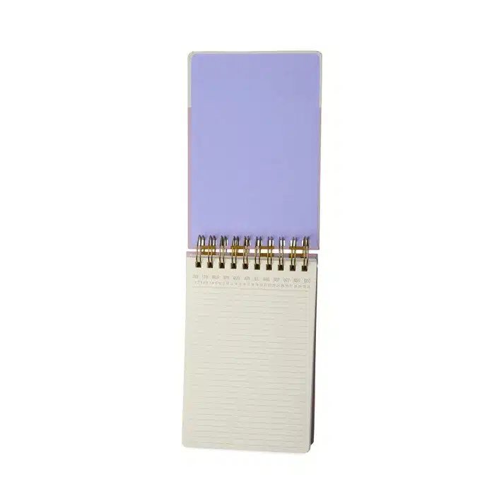 Large Chunky Notepad Stripes - Lilac/Ochre