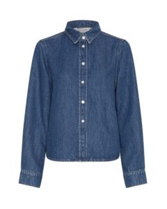 Laurentine Rue Shirt - Mid Blue Wash