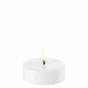 LED tealight maxi Smooth, 6,1x2,2 - Nordic white