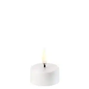 LED tealight premium 3,9x2 cm - White