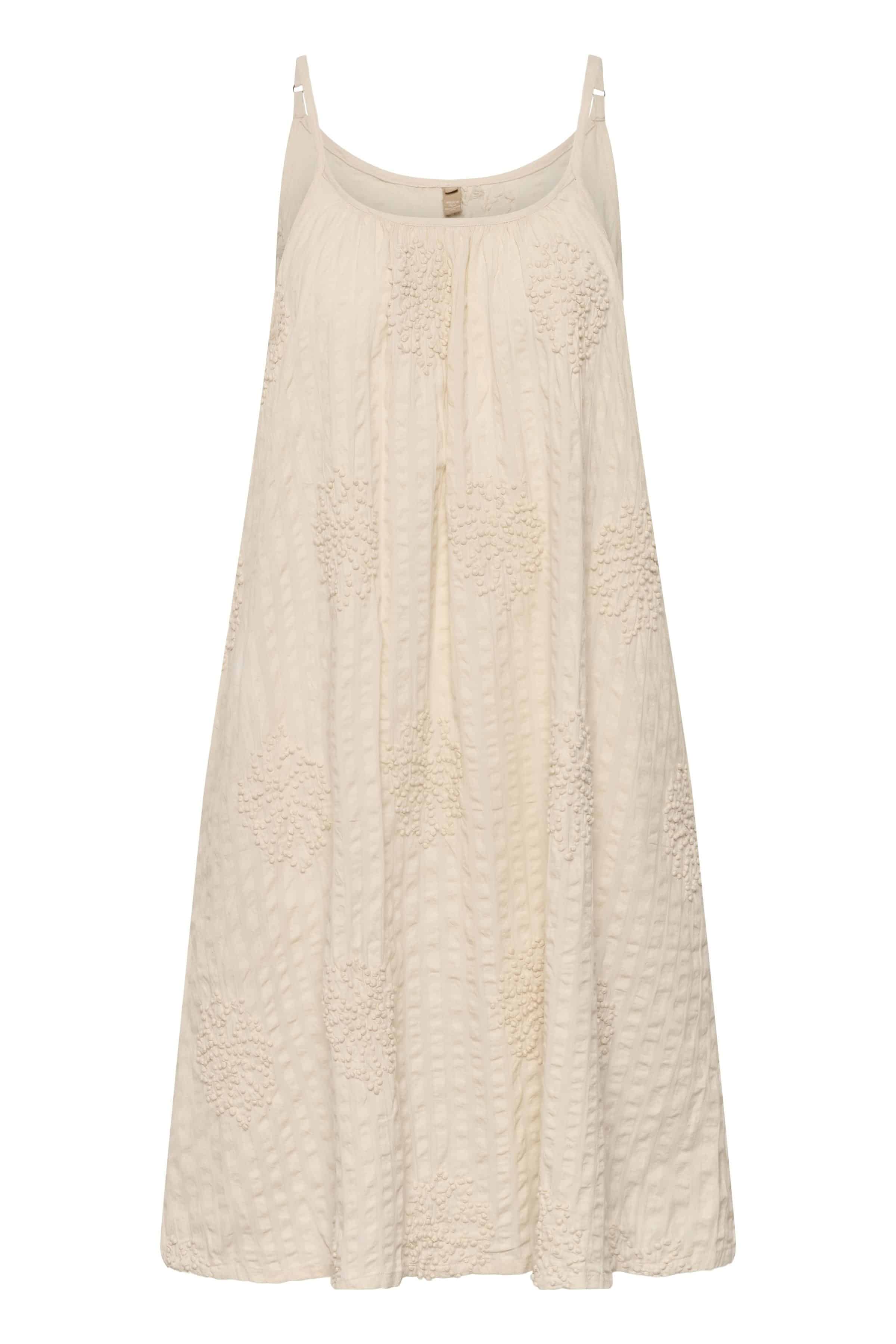Lelau Strap Dress - Whitecap