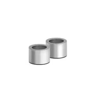 Light Candleholder taper, Chrome, 2-pack,