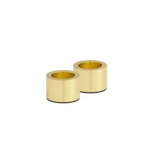 Light Candleholder taper, Matte brass, 2-pack,